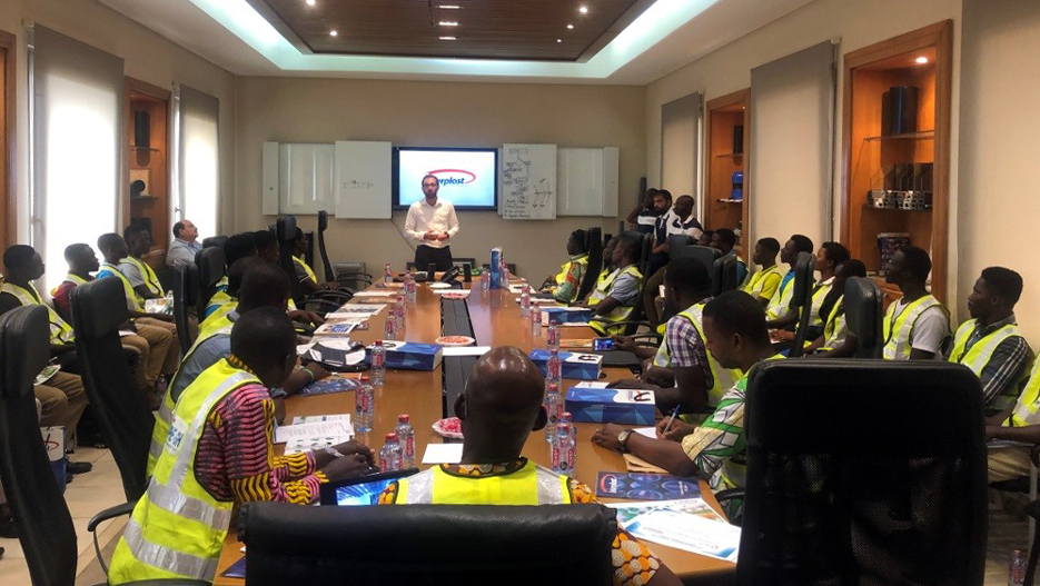 Interplast: Training Members of CIPHE Ghana on Best Installation Practices for HDPE and UPVC Pipes