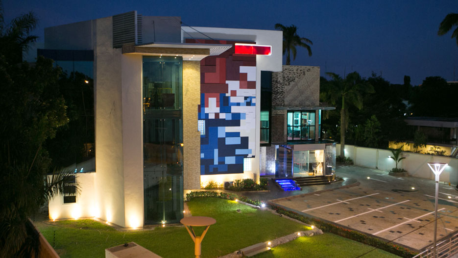 AB and David’s head office in Accra