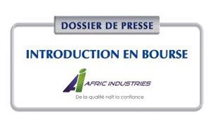 Afric Industries - Bourse de Casablanca