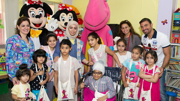 Gulf Bank created a Ramadan ambience for patients in Kuwaiti hospitals