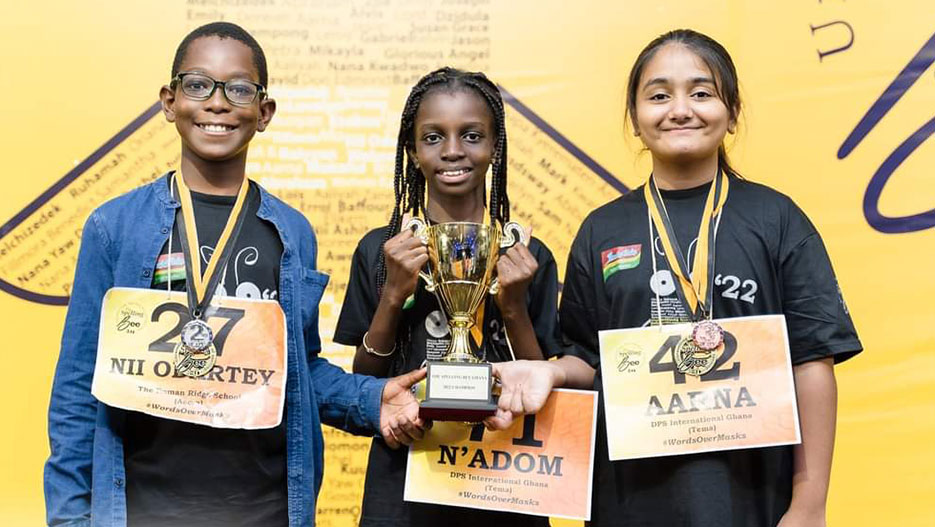 Ghana Education: DPSI Students Awarded at the National Spelling Bee Competition