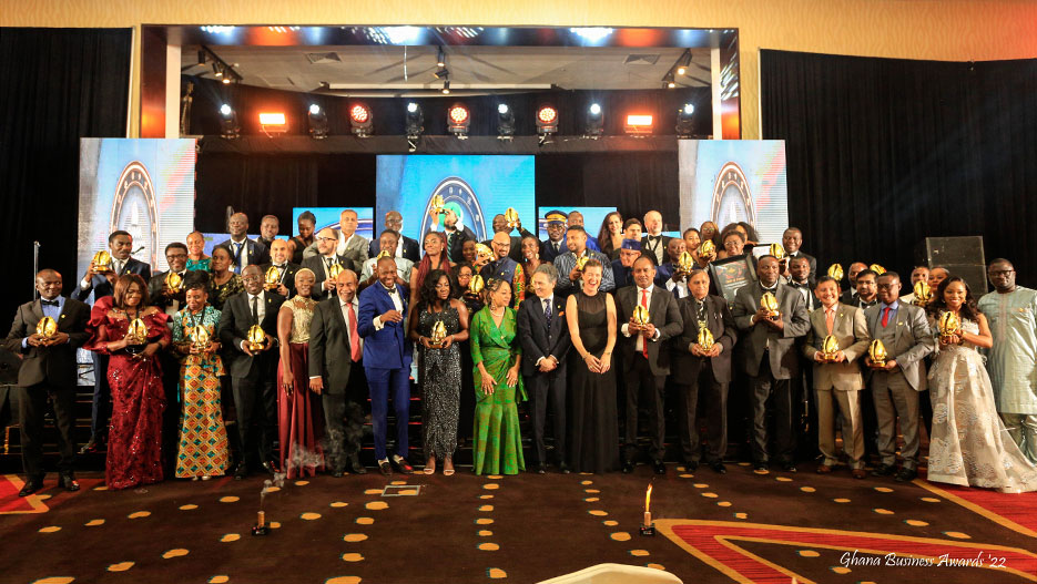 Companies and Individuals Shaping the Ghanaian Business Landscape Rewarded During 2022 Ghana Business Awards Event