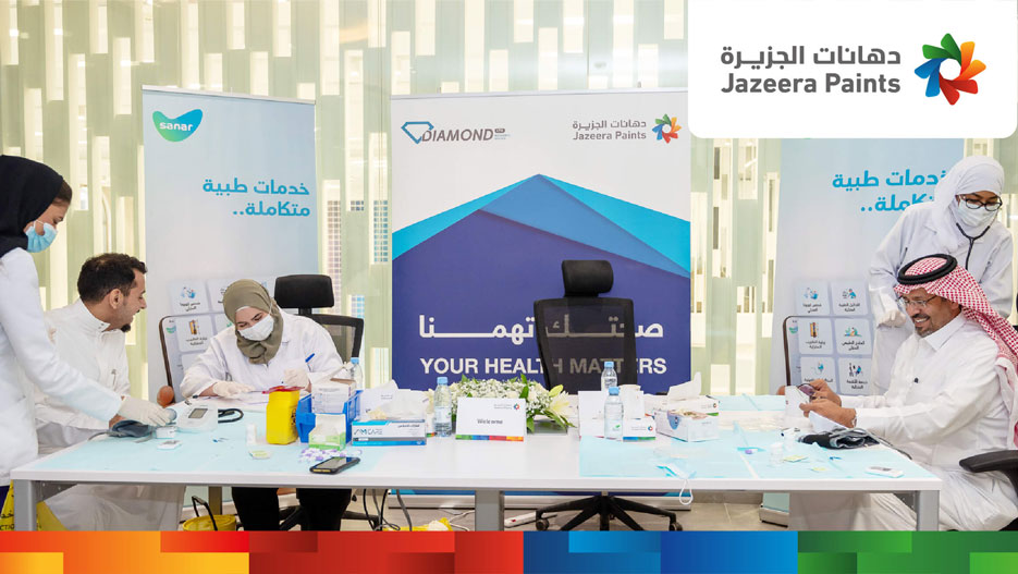 Your Health is Your Future: Jazeera Paints Launches Employee Health Day in Cooperation with Sanar Clinics