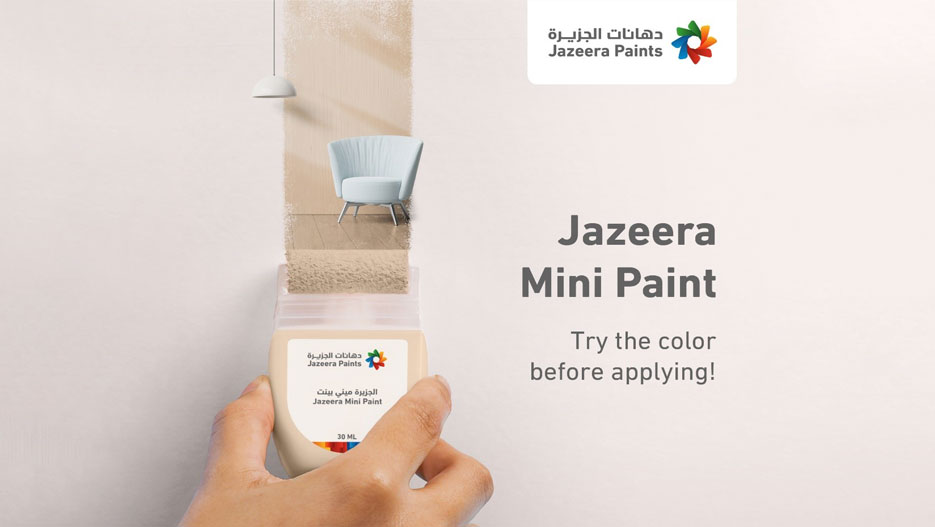 Saudi Paint Sector: Discover Mini Paint, the Latest Product from Jazeera Paints to Test Colors on Walls