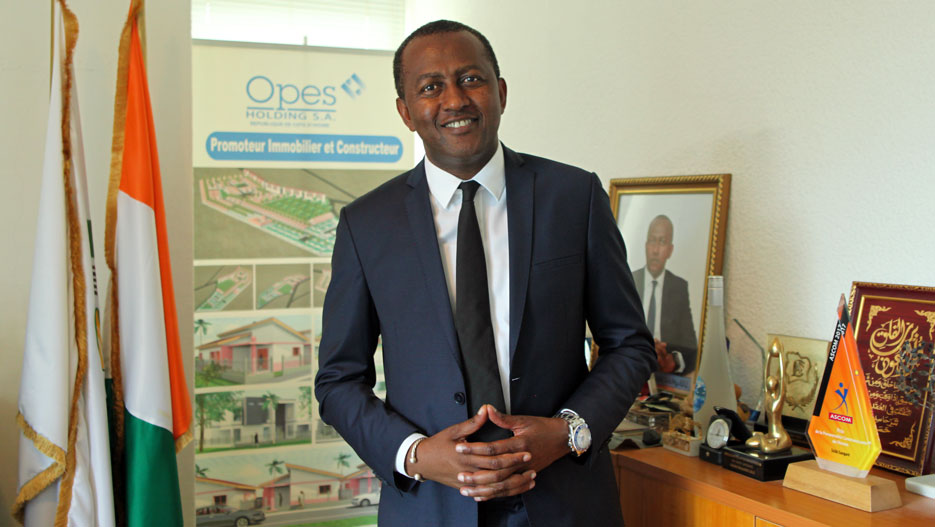 Siriki Sangaré, PDG de Opes Holding SA et Président de la Chambre Nationale des Constructeurs et Promoteurs Agréés de Côte d'Ivoire