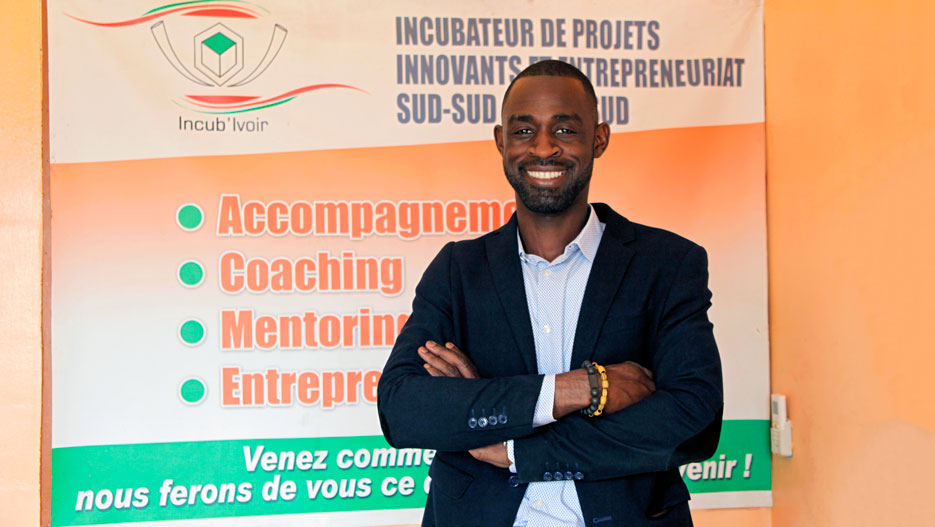 Hermann Kouassi, CEO de Incub'Ivoir
