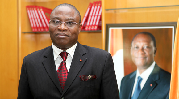 Dagobert Banzio, Minister of Commerce of Ivory Coast