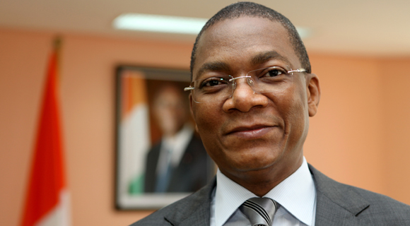 H. E. Bruno Nabagne Kone, Minister of Post and ICT of Ivory Coast (Cote d`Ivoire)