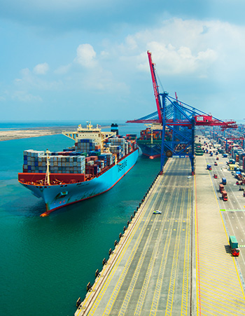 The Suez Canal Container Terminal