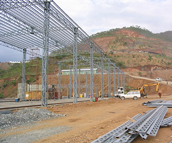 Steel construction Pasqua Giuseppe Ethiopia