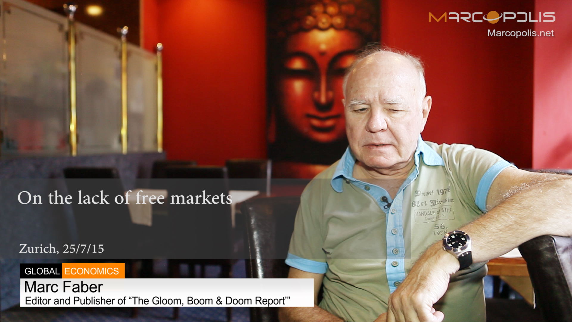 Marc Faber Lack of Free Markets