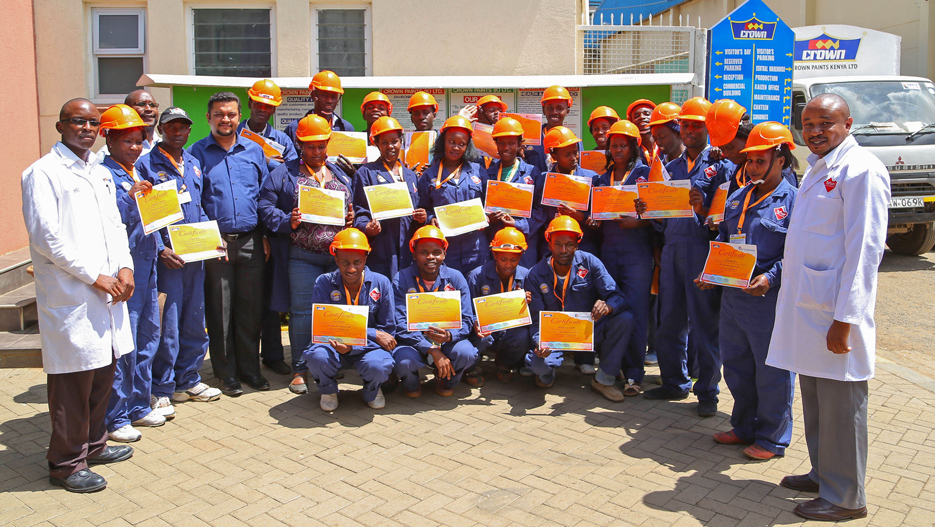 Incentives for Painters in Kenya: Team Kubwa Loyalty Program and Training Programs by Crown Paints