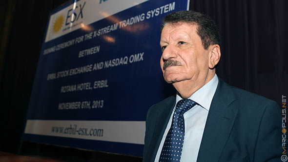 Abdullah Ahmad Abdul-Rahman, Chairman of Erbil Stock Exchange