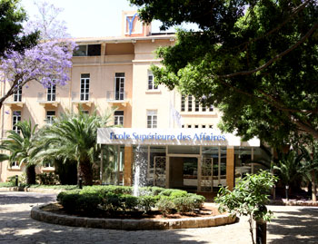 Ecole Superieure des Affaires building in Beirut