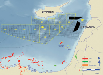 Eastern Mediterranean oil & gas data