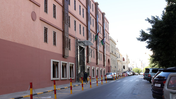 Al Waddan Hotel Tripoli, entrance