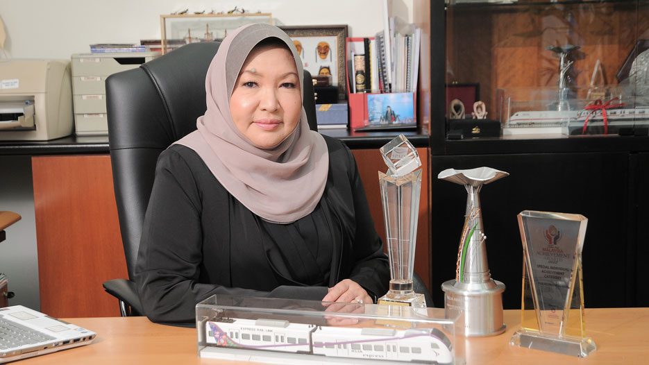Noormah Mohd Noor, CEO of KLIA Ekspres