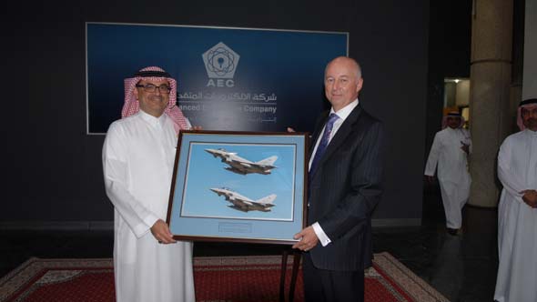 Saudi Arabia's Advanced Electronic Company has become the first approved avionics repair agent for Typhoon jet fighters outside of Europe. 