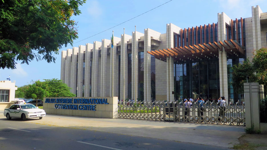 Julius Nyerere International Convention Centre in Dar es Salaam