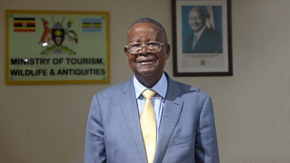 Ephraim Kamuntu, Minister of Tourism, Wildlife and Antiquities