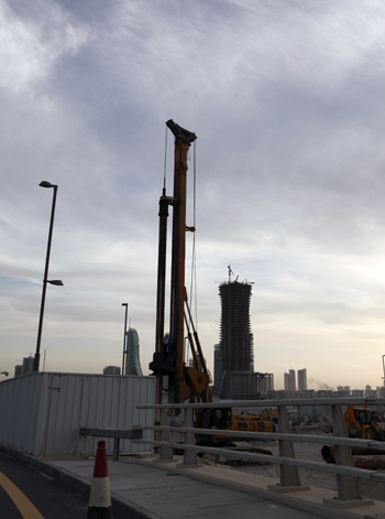 Bahrain Bay Under Construction