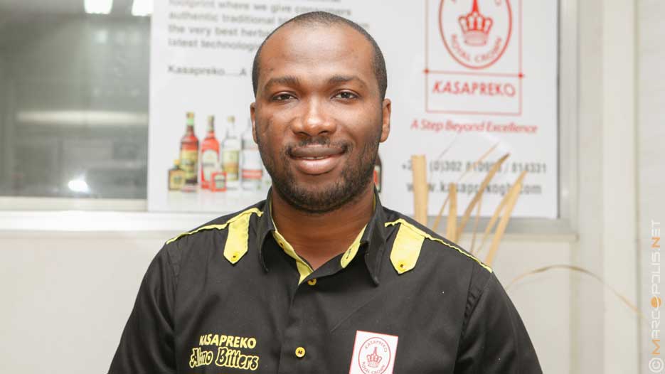 Richard Adjei, CEO of Kasapreko