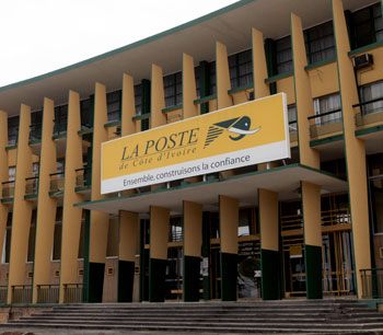 La Poste de Cote d`Ivoire, Ivory Coast National Post Office