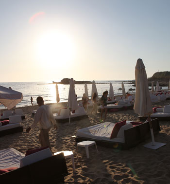 Beach in Byblos, Lebanon