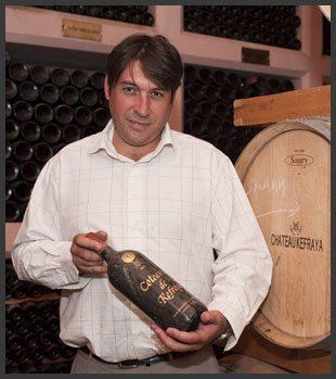 Fabrice Guiberteau Oenologist Technical Director Chateau Kefraya