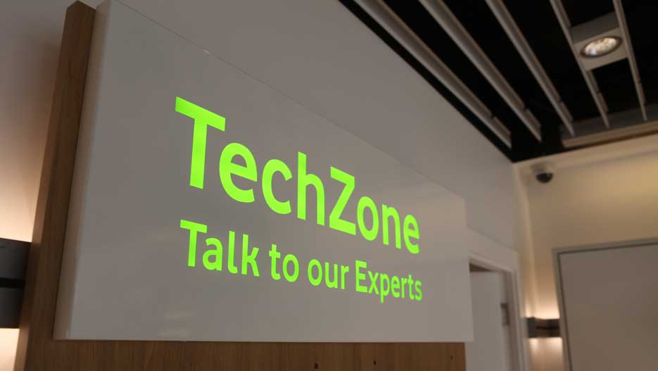 Special Technical Zone in Zain's New Branch