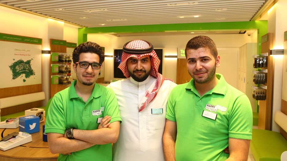 Zain increased the number of staff per branch to reduce the waiting time