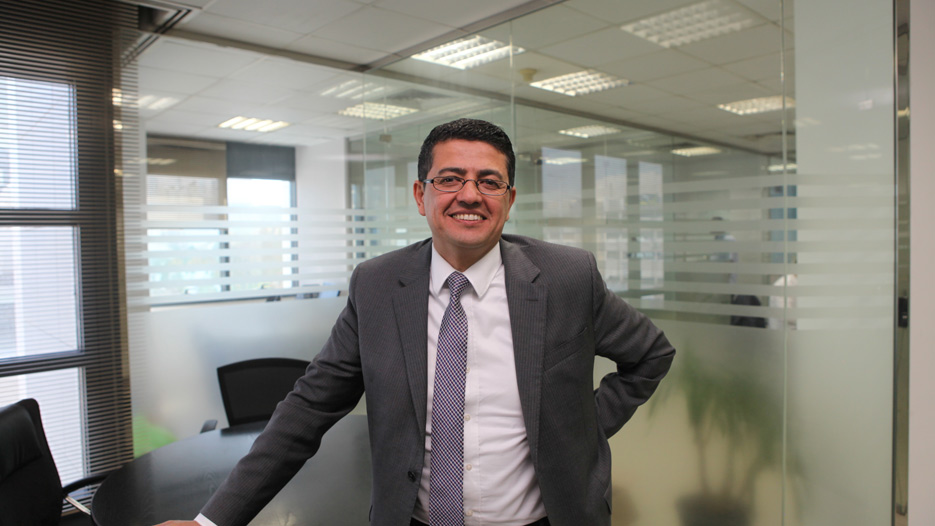 Amjad Abdel Hafez, CEO of the ICT company Nournet